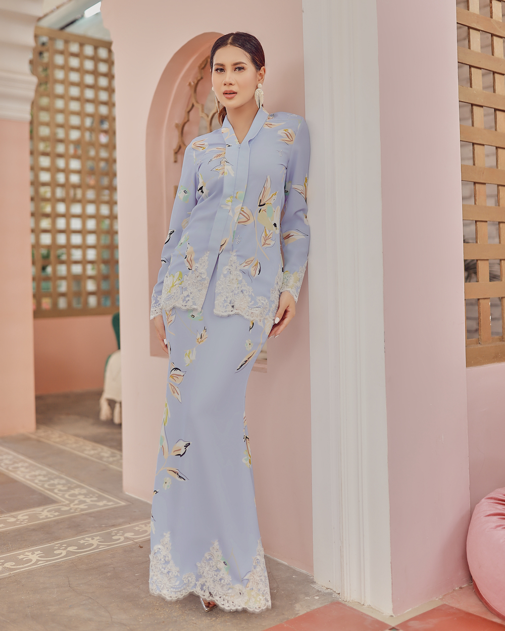 Jemels Modern Kurung Fashion Bag l Tudung THEME COLORS BABY BLUE